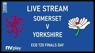 Yorkshire v Somerset 2nd XI T20 Final from Sir Paul Gettys Ground Wormsley.