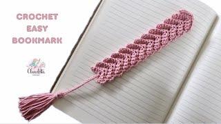 Crochet Easy Bookmark  / Beginner Tutorial 