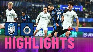 Highlights Atalanta-Club Brugge 1-3 | Ritorno playoff UCL 2024/25