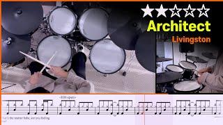 [Lv.03] Livingston - Architect () Drum Cover with Sheet Music