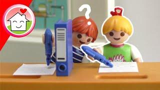 Playmobil Familie Hauser - Wer hat abgeschrieben? - Schulgeschichte mit Lena