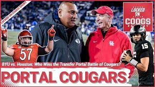 BYU Cougars vs. Houston Cougars: Who is WINNING the Transfer Portal Battle and Setting Up BIG 2025?