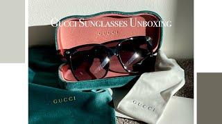 Gucci Sunglasses Unboxing | 2022 Birthday Gift