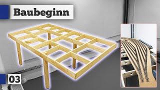 The substructure for the model railway layout is created | Building a H0 model railroad - Part 3