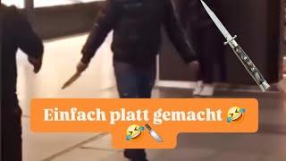 Diese Security Männer machen kürzen Prozess.