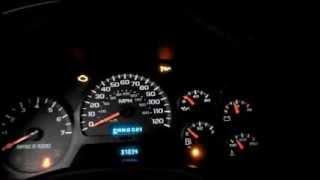 RESET OIL LIFE  2005 TRAILBLAZER