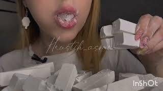 @SweetChalk asmr/edit/mukbang/relaxing/сухой хруст/звонкий хруст/аппетитное видео