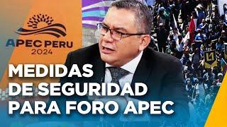 APEC 2024: ENTREVISTA AL MINISTRO DEL INTERIOR JUAN JOSÉ SANTIVÁÑEZ