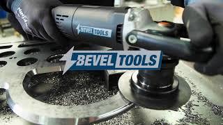 Bevel Mate® EBA 3 0 - new heavy duty electric tool for rounding an beveling metal