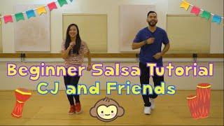 Beginner Salsa | Easy Dance Tutorial | CJ and Friends