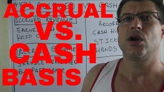 ACCRUAL BASIS VS. CASH BASIS / ACCOUNTING FOR BEGINNERS #102 / ACCRUED + DEFERRED / CPA STRENGTH