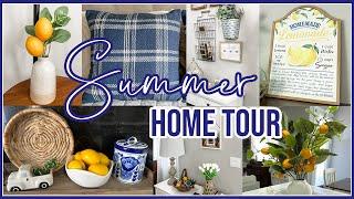 *NEW* COZY SUMMER HOME TOUR 2024 | FARMHOUSE DECOR IDEAS AND INSPIRATION