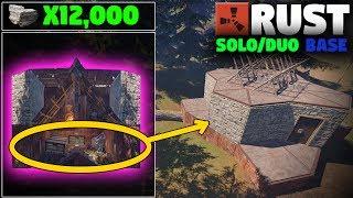 STRONG SUPER CHEAP Expandable Solo Base Design | (Layout) Rust Base Building