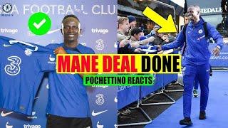 Yess!! Chelsea signs Free Agent World Class Striker Sadio Mane arrives at Chelsea | Chelsea news