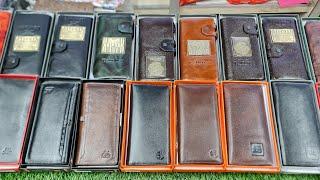 মাথা নষ্ট লেদারের লং ওয়ালেট  || original leather long wallet price in Bangladesh 2025