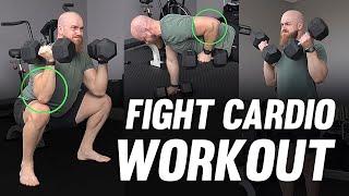 20-Minute Dumbbell Fight Cardio Workout! (Full Body Conditioning)