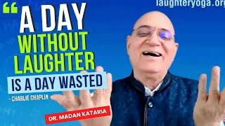 Laughing with Wisdom: Dr. Kataria’s Creative Blend of Quotes and Laughter Exercises!