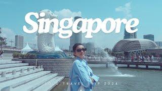 SINGAPORE SOLO TRAVEL TRIP 2024 (Hostel, Sentosa, Merlion Park, Gardens by the Bay, Chinatown)