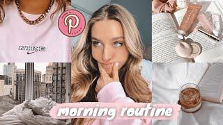 my pinterest inspired morning routine