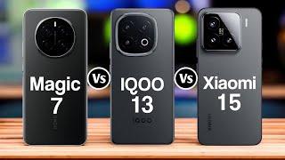 Honor Magic 7 Vs Iqoo 13 Vs Xiaomi 15