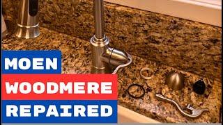 MOEN WOODMERE KITCHEN FAUCET CARTRIDGE INSTALLED