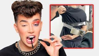 Makeup Using ONLY My Opposite Hand Challenge! *disaster*