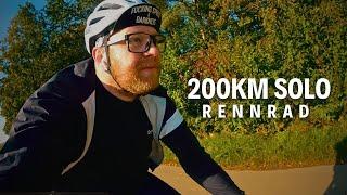 200KM alleine mit dem Fahrrad fahren | UNTRAINIERT | REALTALK | GIANT PROPEL