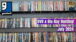 DVD & Blu-Ray Hunting at Goodwill! (July 2024)