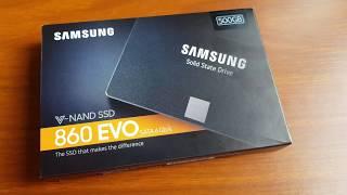 Samsung V-Nand 860 EVO SSD 500GB (MZ-76E500) close look