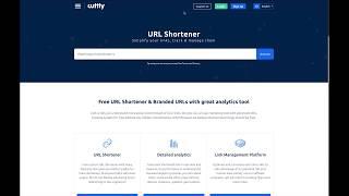 Cuttly, A FREE Custom URL Shortener Demo... Use Your Own Domain