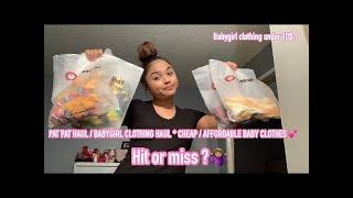 PATPAT BABY GIRL CLOTHING HAUL * kaydoitbestt