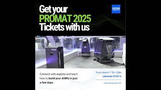 SEER Robotics will be at ProMat 2025 in the USA. Meet us there!