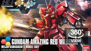 [360°Degree] HGBF 1/144 Gundam Amazing Red Warrior