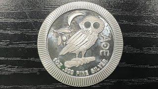 2021 Niue Athena Owl Stackable 1 Ounce Silver Coin Review