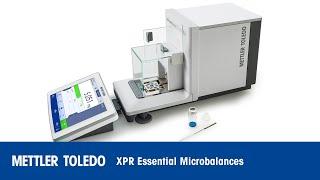 XPR Essential Microbalances: Highly Accurate Weighing