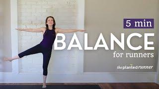 Balance Routine For Runners 5 Minutes Follow Along