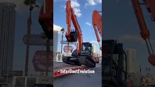 Loading Hitachi Excavator