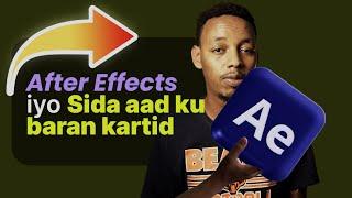 Adobe After Effects ? | Sida lagu barto, Sida loo isticmaalo iyo Sida ...