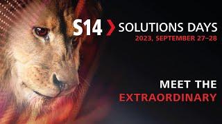 Einladung zu den S14 Solutions Days 2023