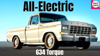 Electric Ford F100 Eluminator Concept Truck