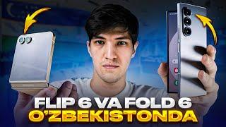 Yangi Samsung Z Flip 6 va Fold 6 O'zbekistonga keldi