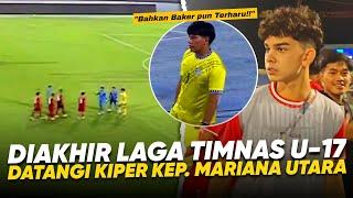 Demi Bangkitkan Moral Lawan !! Sikap Respect Para Pemain Timnas U-17 ke Kiper Kep. Mariana Utara