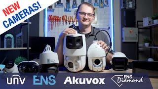 New Cameras Haul & Review: PTZs, Uniview Dual Dome Camera & Akuvox SIP Monitor