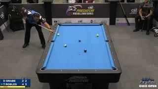 10-BALL ▸ 2021 FargoRate Ohio Open  ▸D. Grabe vs T. Robles