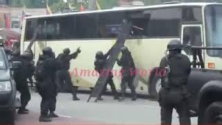 Black Cat Commando's Live Attack To a Bus Full Of Terrorist.