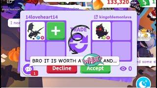  SHADOW LOST SO MUCH OF VALUE?!  NEON EVIL CHICK IS WORTH THIS MUCH  W/F/L?  Adopt Me - Roblox