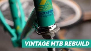 Vintage Mountain Bike Rebuild  / 1988 Saracen Trekker XT  / Minty Fresh