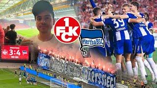 WILLKOMMEN in der 2.LIGA!| 1.FC KAISERSLAUTERN vs HERTHA BSC | Stadionvlog