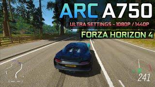 Forza Horizon 4 - Arc A750 | 1080P / 1440P