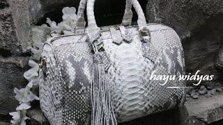 Livestream Fashion Tas Kulit Reptile Hayu Widyas Handmade 26092020